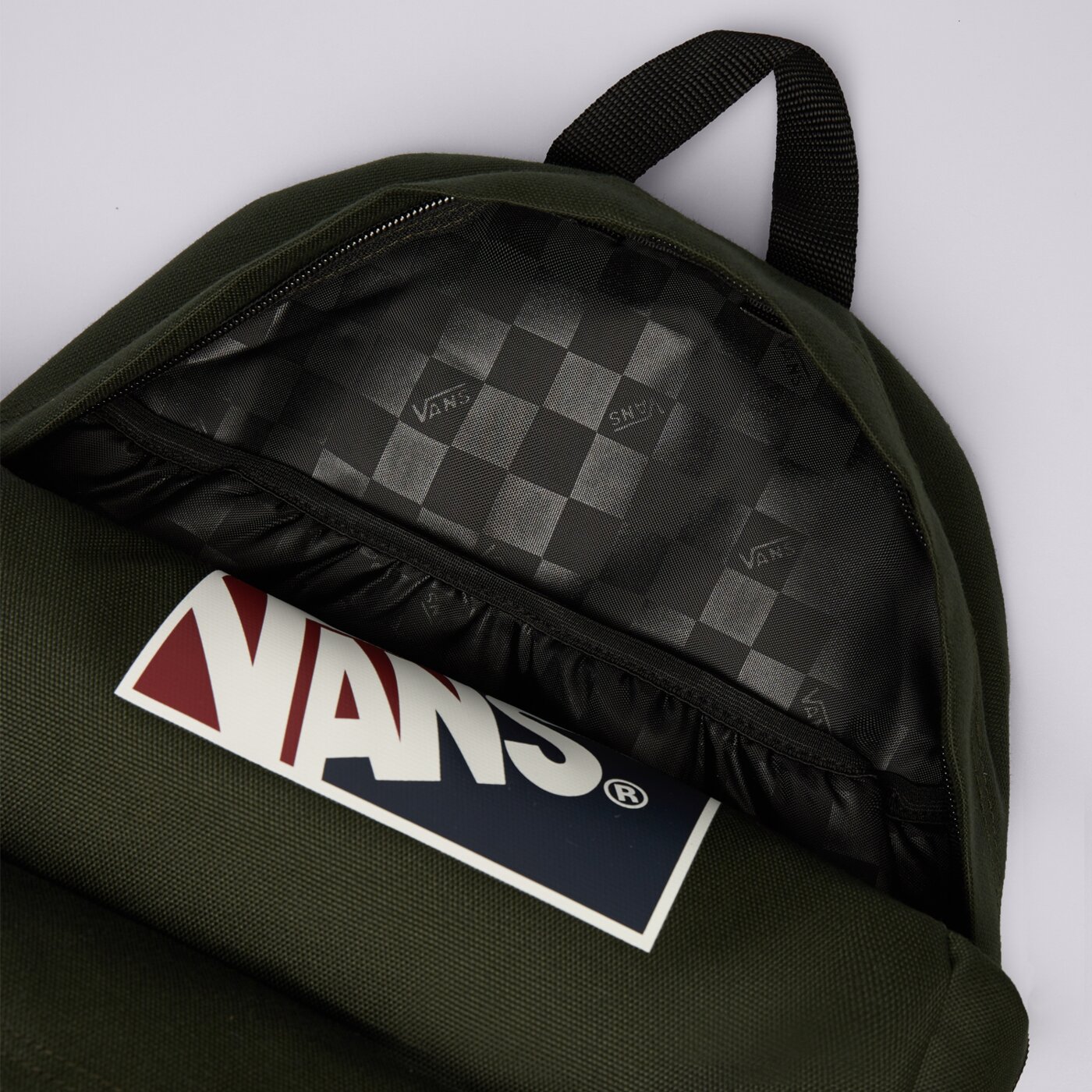Детска раница VANS РАНИЦА OLD SKOOL GROM BACKPACK vn000h56emu1 цвят каки