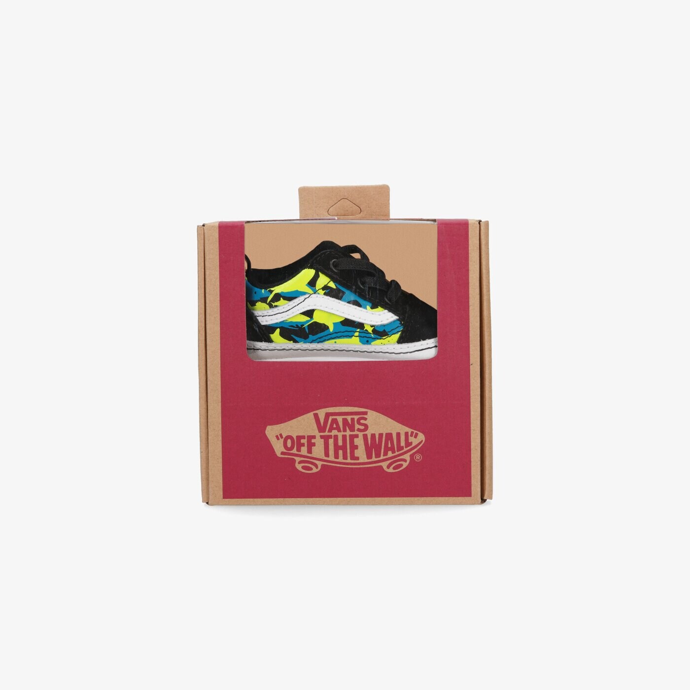 Детски маратонки VANS IN OLD SKOOL CRIB vn0a3u8k7t71 цвят черен