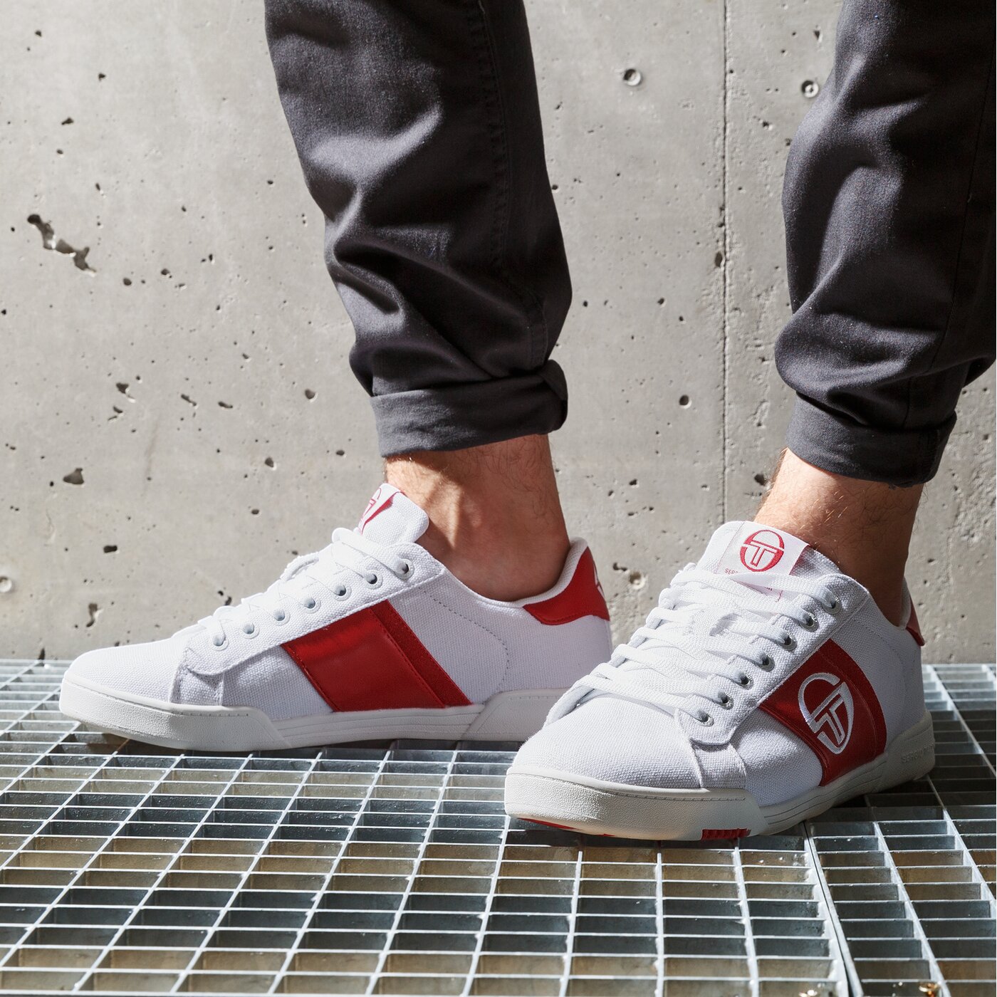 Мъжки маратонки SERGIO TACCHINI PARIGI CVS stm91412101 цвят бял