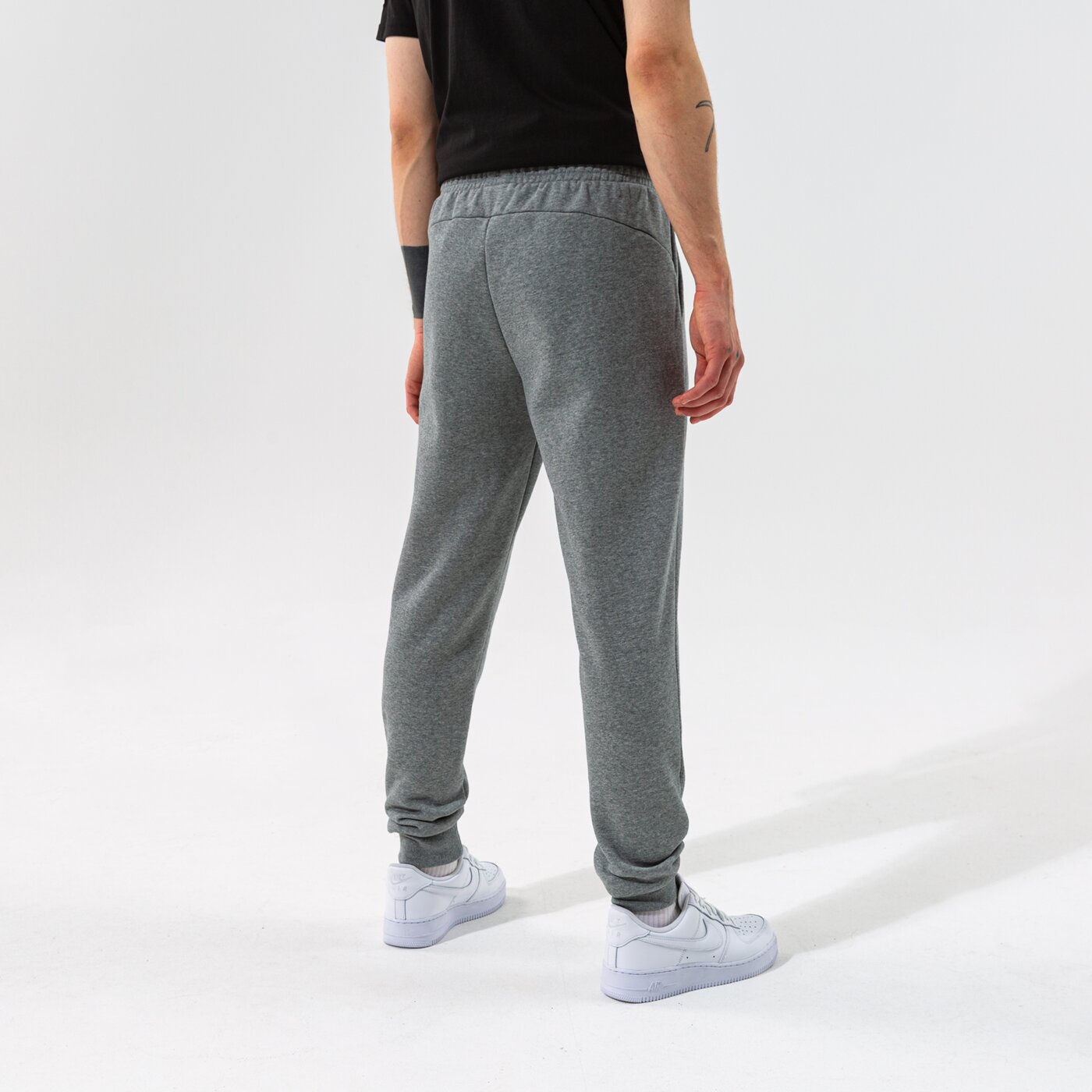 Мъжки панталони PUMA ПАНТАЛОНИ ESS LOGO PANTS FL CL - MEDIUM GRAY HEATHER 58671403 цвят сив
