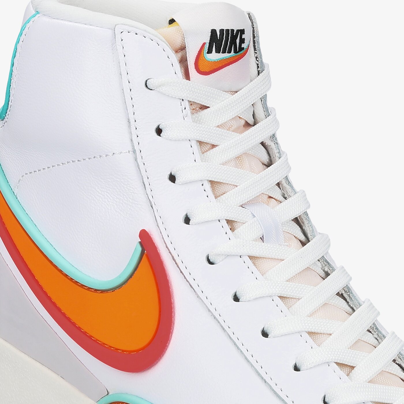 Мъжки маратонки NIKE BLAZER MID '77 INFINITE da7233-100 цвят бял