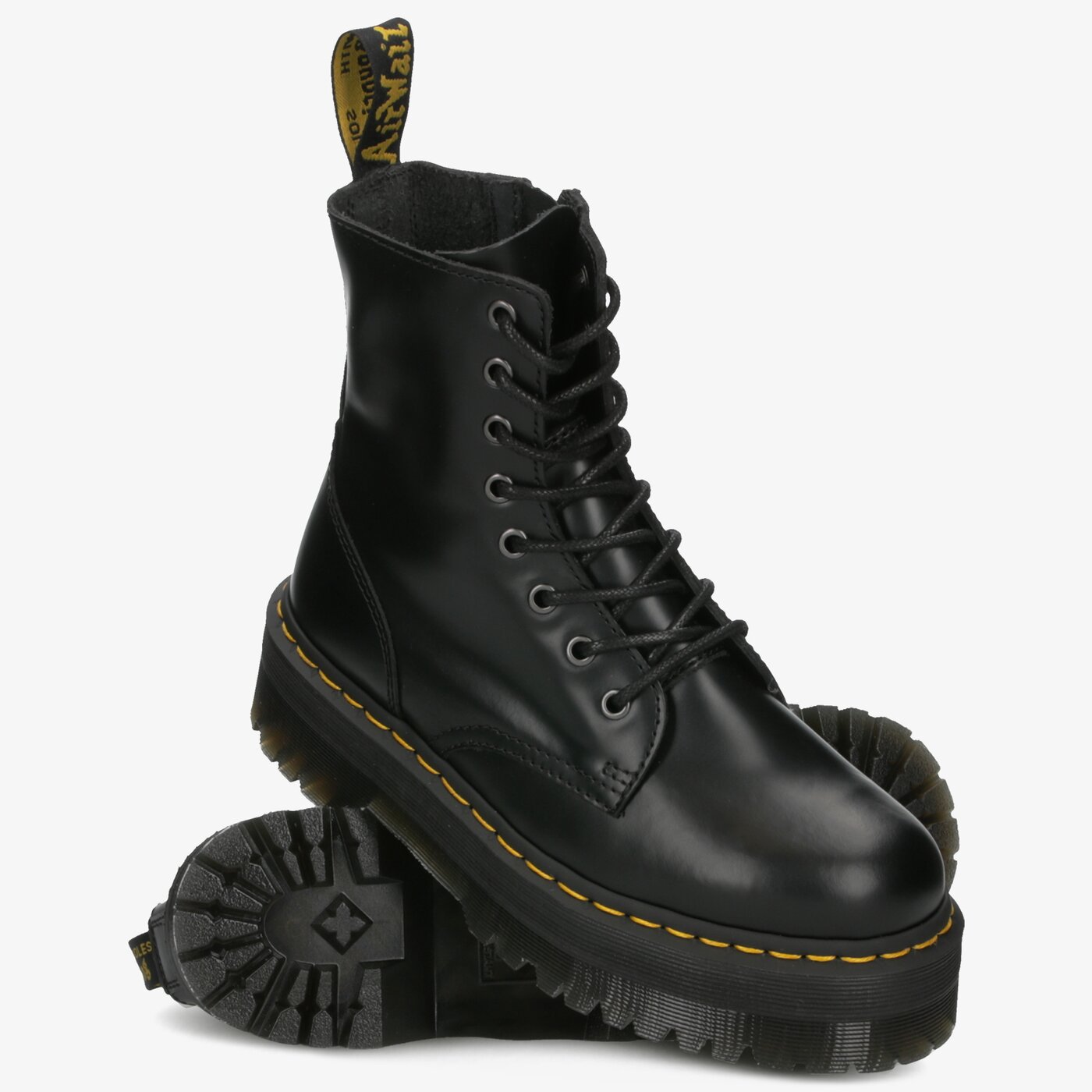 Дамски боти DR. MARTENS JADON8 I ZIP BOOT 15265001 цвят черен