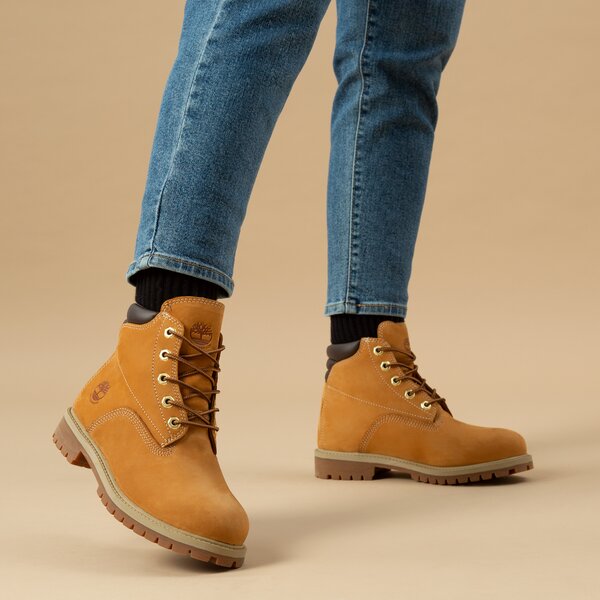 Детски боти TIMBERLAND ALBURN 6 INCH WP BOOT tb1a2fx62311 цвят жълт