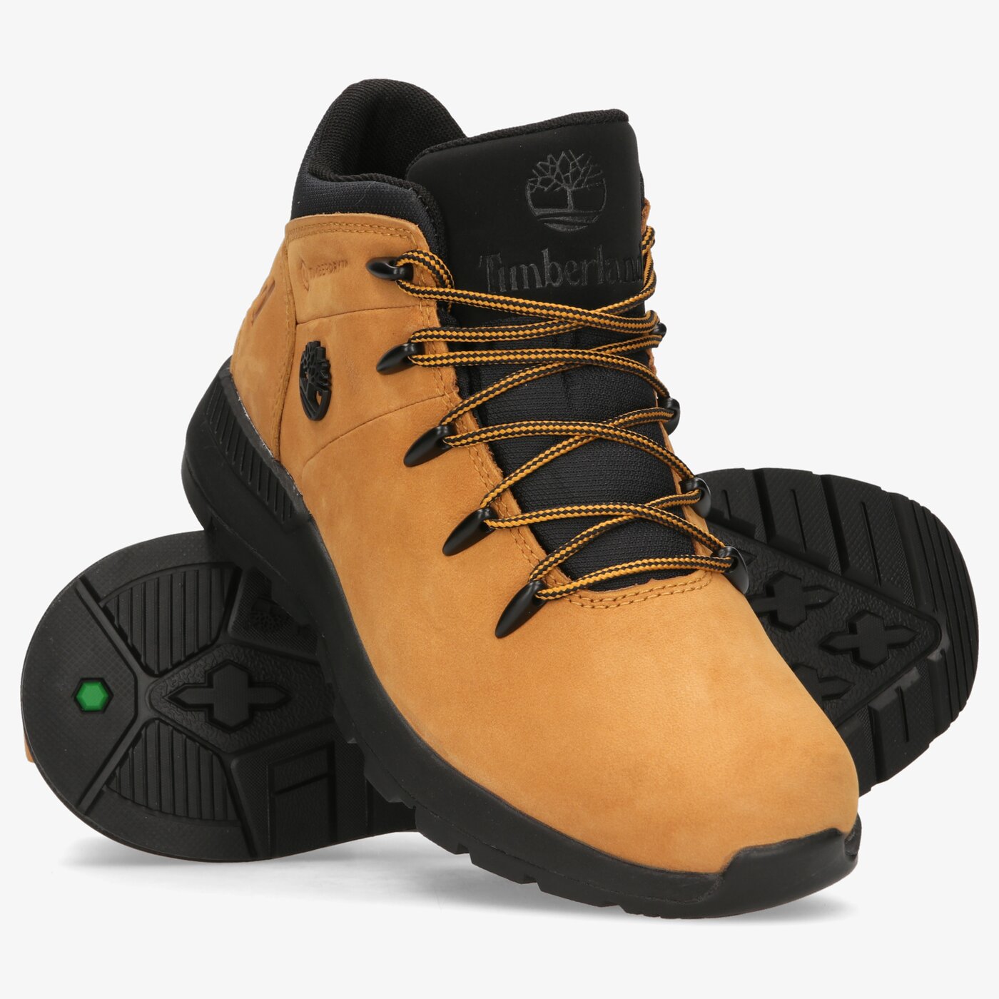 Детски зимни обувки TIMBERLAND SPRINT TREKKER MID WP tb0a2hrx2311 цвят жълт
