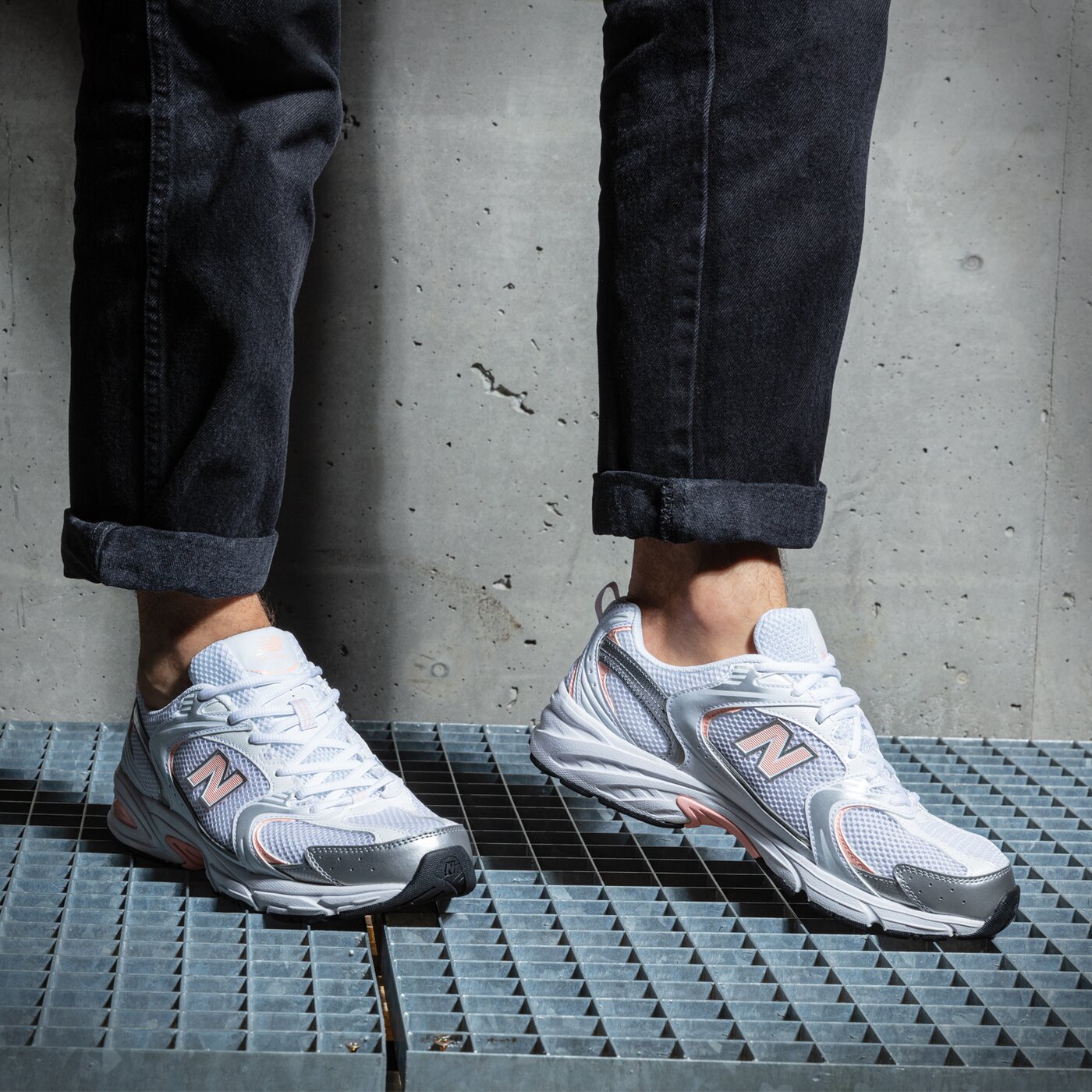 Мъжки маратонки NEW BALANCE 530  mr530ecp цвят бял