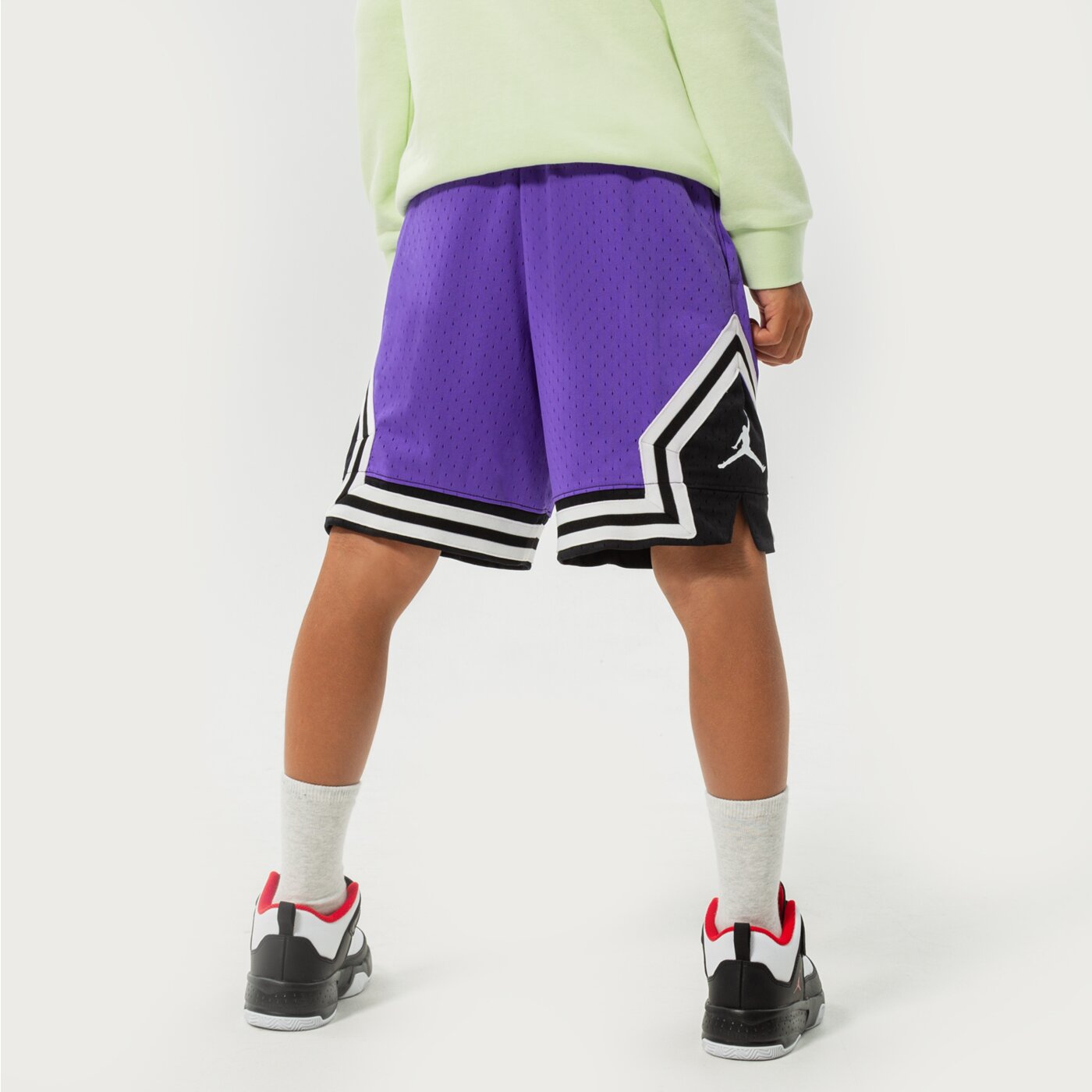  JORDAN ШОРТИ AIR DIAMOND SHORT BOY 95b136-p0q цвят виолетов