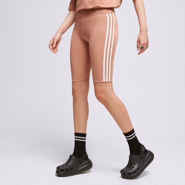 Дамски къси панталони ADIDAS ШОРТИ HW SHORT TIGHTS ib7413 цвят кафяв