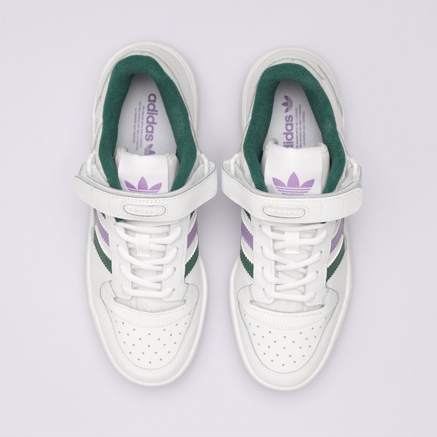 Дамски маратонки ADIDAS FORUM LOW W hq1912 цвят бял