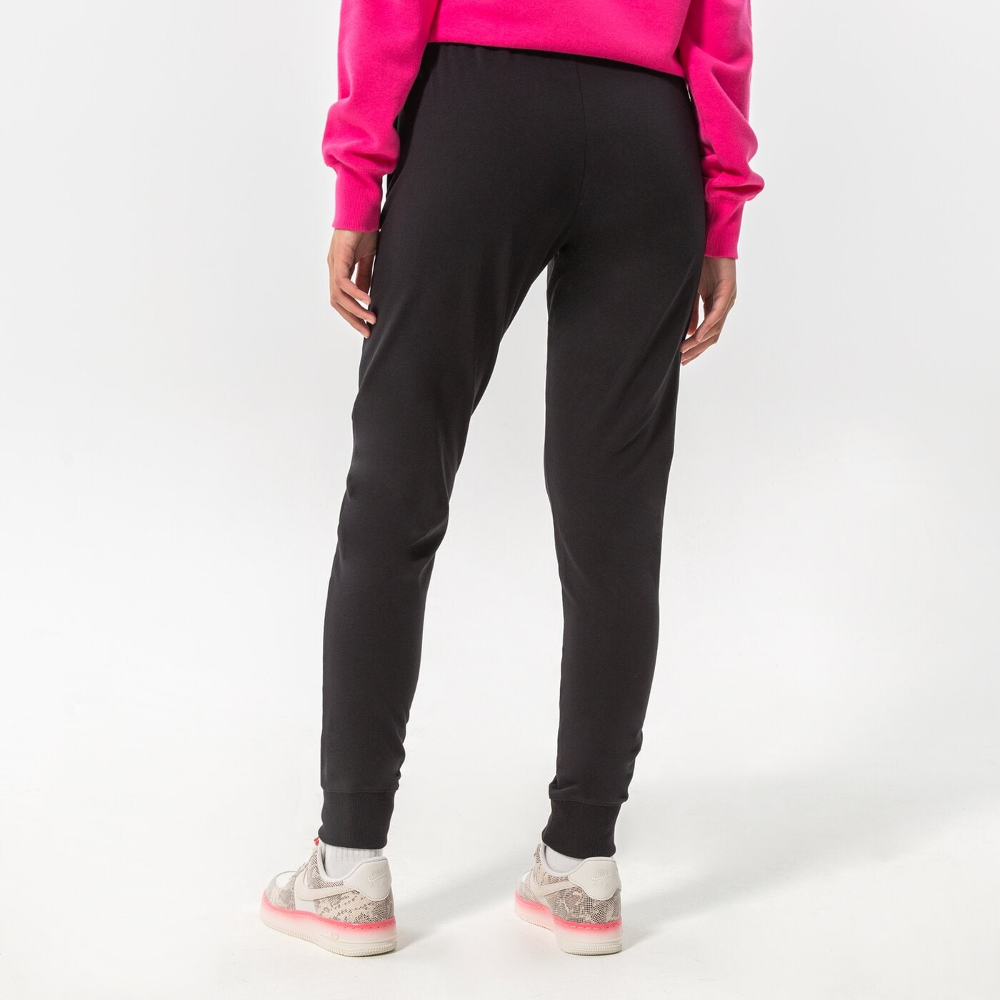 Дамски панталони CHAMPION ПАНТАЛОНИ RIB CUFF PANTS 114987kk001 цвят черен