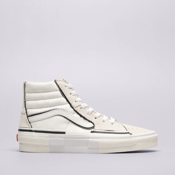 Мъжки маратонки VANS SK8-HI RECONSTRUCT vn0005ukqjm1 цвят бял