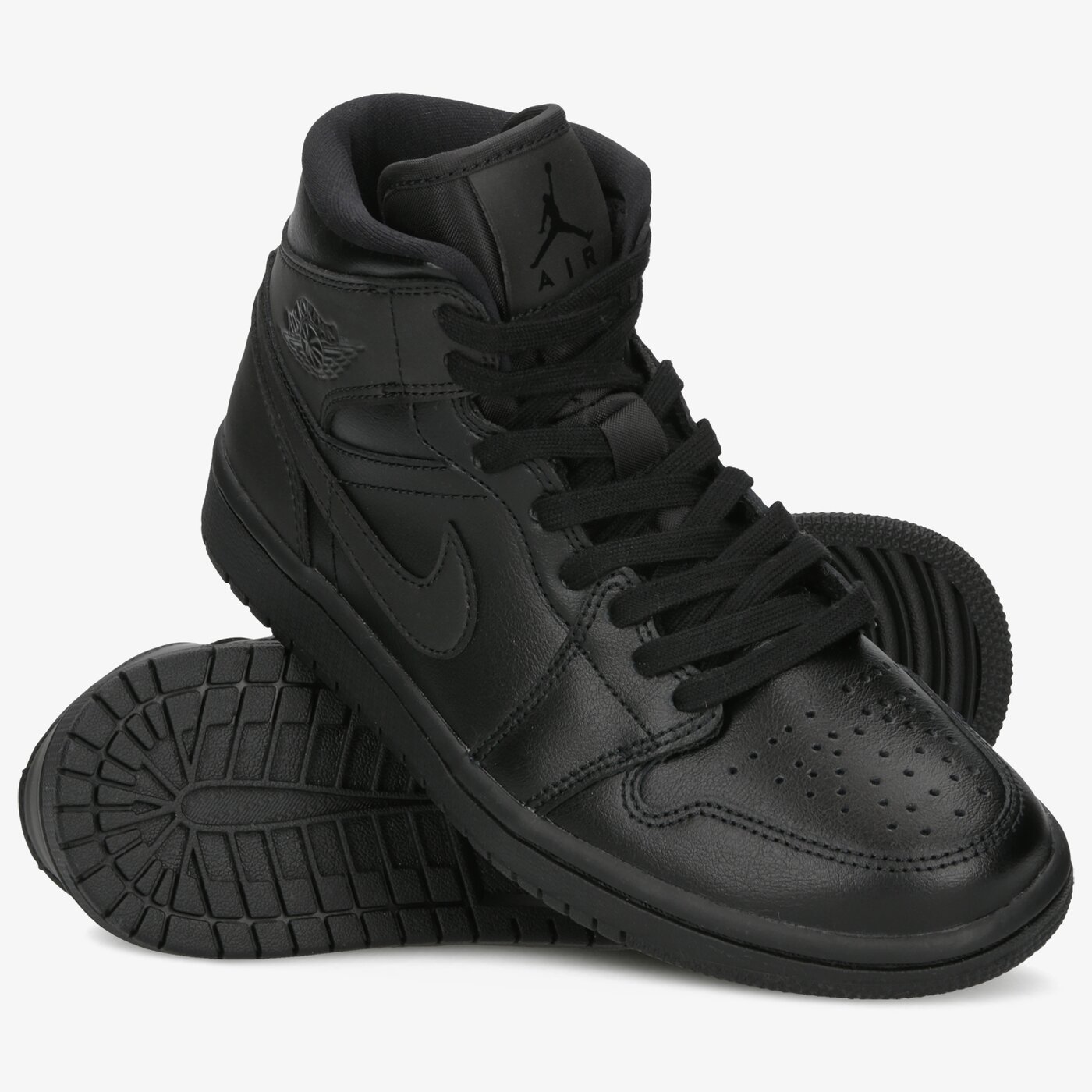 Дамски маратонки WMNS AIR JORDAN 1 MID  bq6472-012 цвят черен