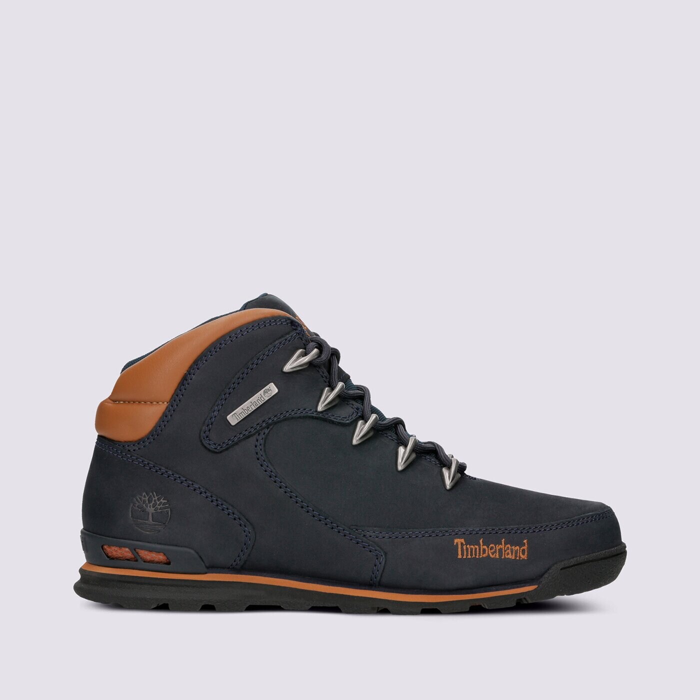 Мъжки зимни обувки TIMBERLAND EURO ROCK MID HIKER  6165r цвят тъмносин