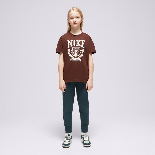 Детска тениска NIKE ТЕНИСКА G NSW TREND BF TEE GIRL fz4724-227 цвят кафяв