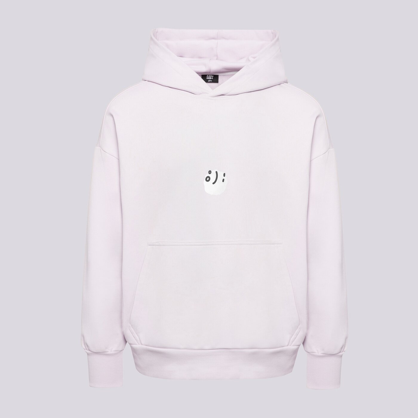 Мъжки суичър S.NOW JOB SIZEER HOODIE “I DECIDE” OFF WHITE si123blu50001 цвят бежов