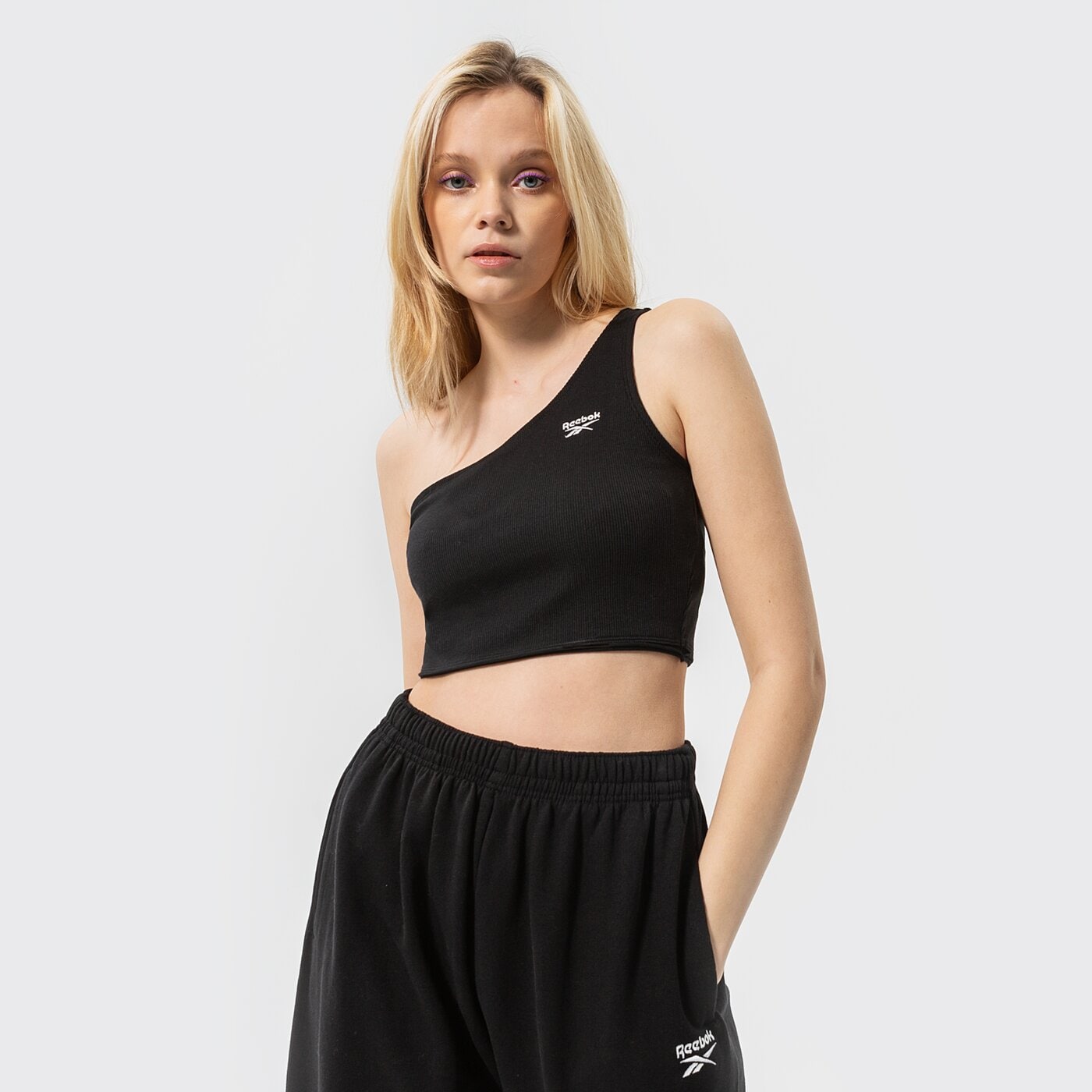 Дамска тениска REEBOK ТОП CL WDE RIB ПОТНИК h46818 цвят розов