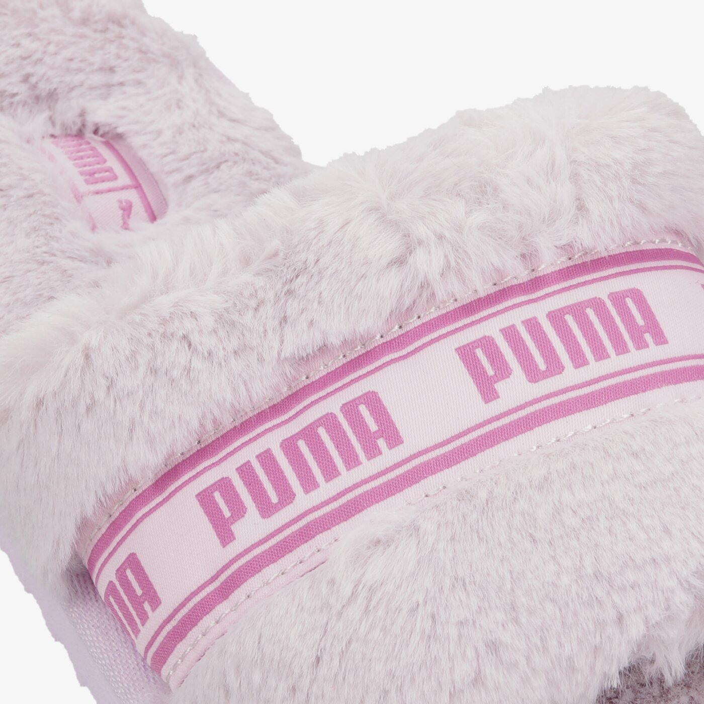 Дамски чехли и сандали PUMA FLUFF  38493706 цвят розов