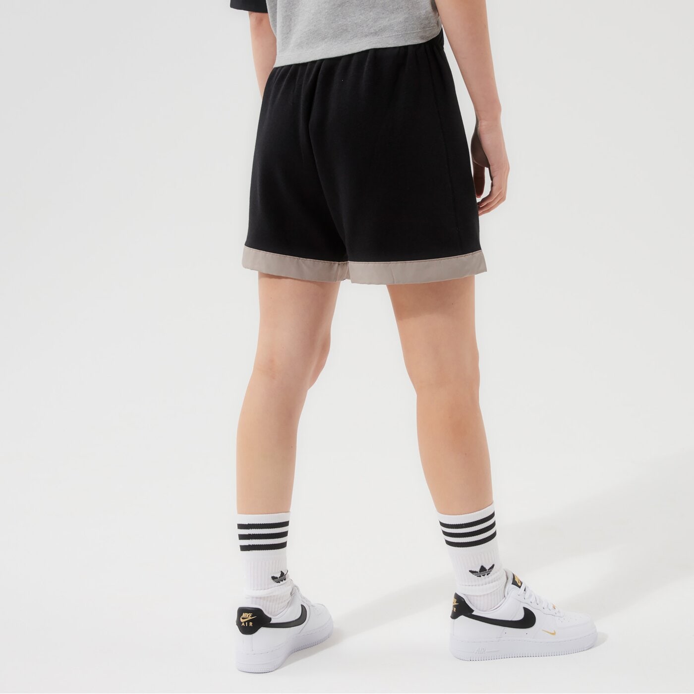 Дамски къси панталони NIKE ШОРТИ W NSW FLC MR SHORT HTG dd5681-010 цвят черен