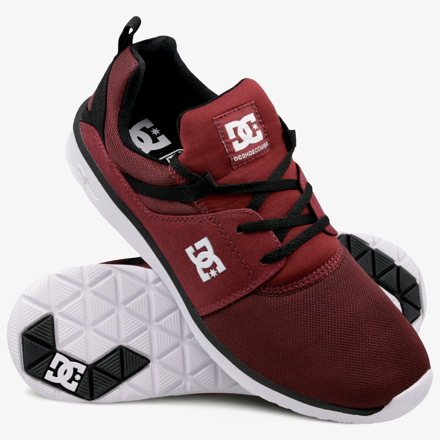 Мъжки маратонки DC HEATHROW adys700071crn цвят бордо