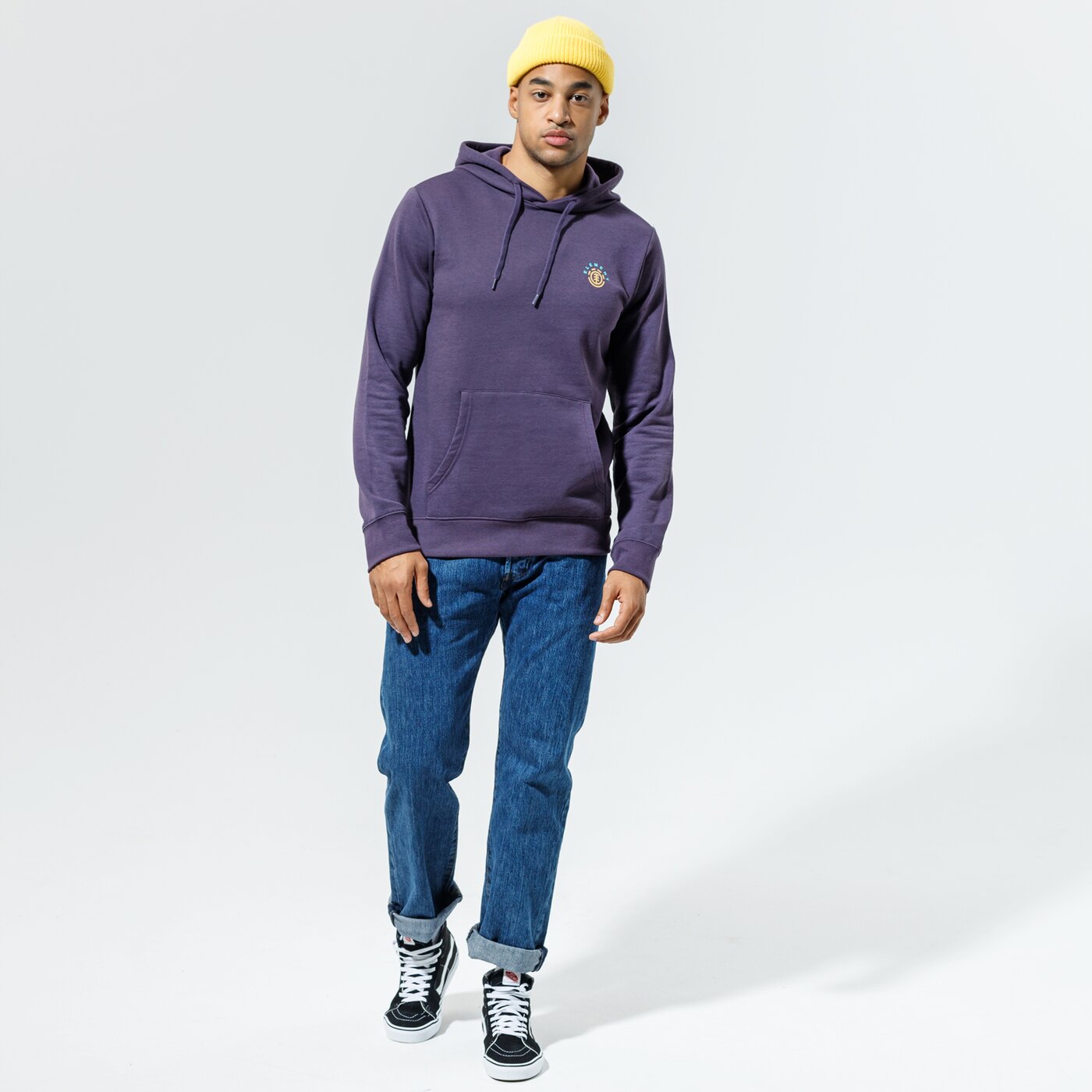 Мъжки суичър ELEMENT СУИТЧЪР С КАЧУЛКА IVYHILL HOOD z1hoe14778 цвят тъмносин