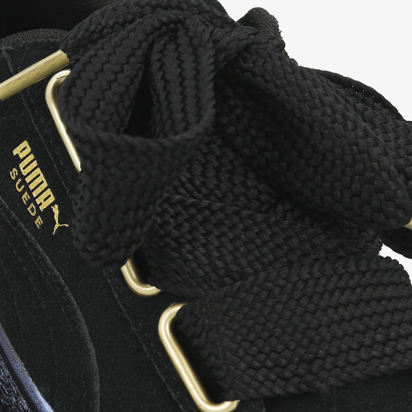 Дамски маратонки PUMA SUEDE HEART SATIN 36271403 цвят черен