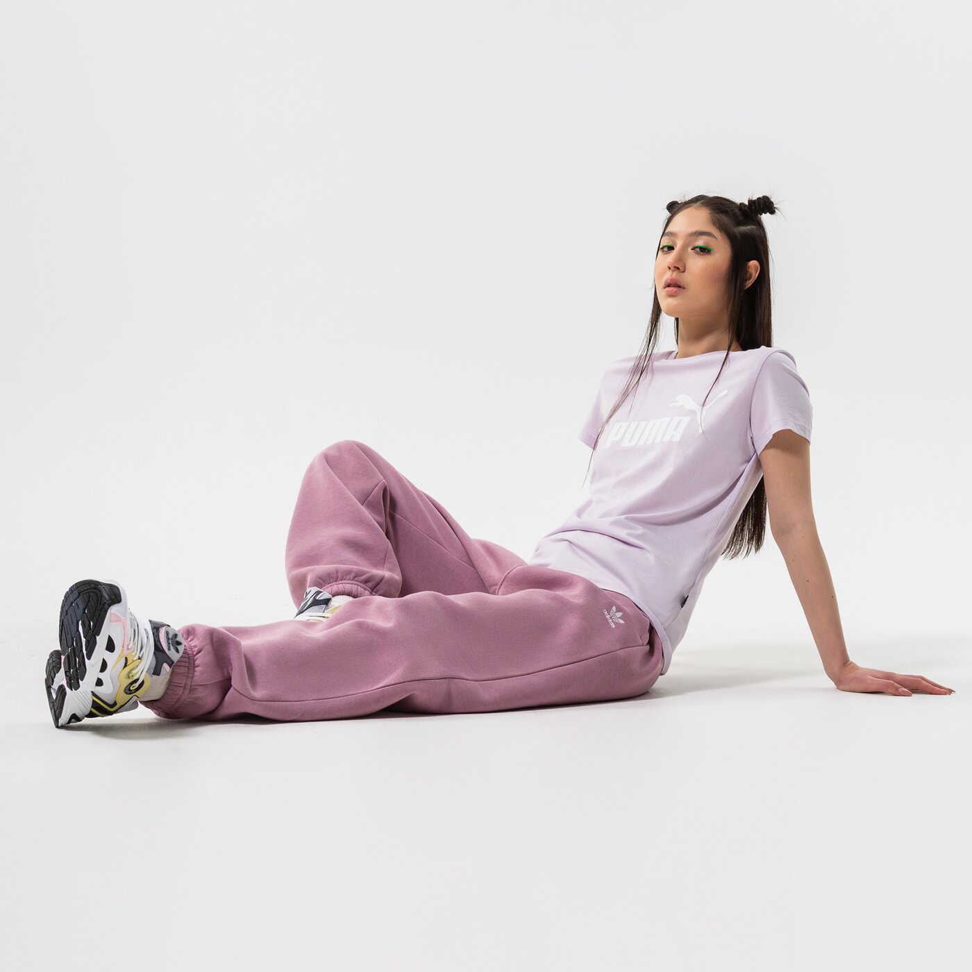 Дамска тениска PUMA ТЕНИСКА ESS LOGO (S) 586775 17 цвят виолетов