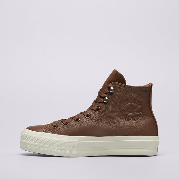 Дамски маратонки CONVERSE CHUCK TAYLOR ALL STAR LIFT a10362c цвят кафяв