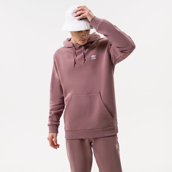 Мъжки суичър ADIDAS СУИТЧЪР С КАЧУЛКА ESSENTIAL HOODY hk0100 цвят кафяв