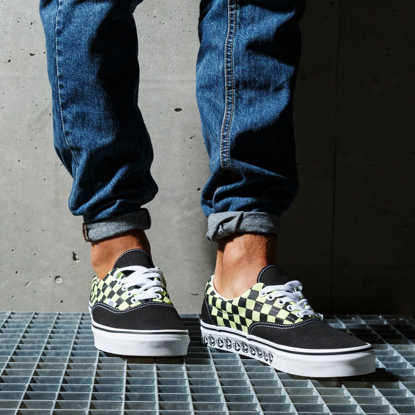 Мъжки маратонки VANS UA ERA vn0a4bv4v3w1 цвят зелен