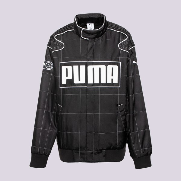 Дамско преходно яке PUMA ЯКЕ RELAXED RACER JACKET 629914 01 цвят черен