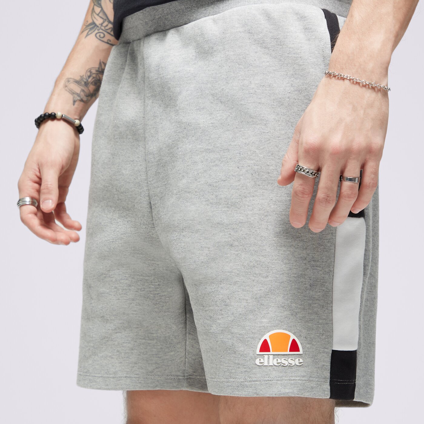 Мъжки къси панталони ELLESSE ШОРТИ FARNIA SHORT GREY MRL sxr17845112 цвят сив