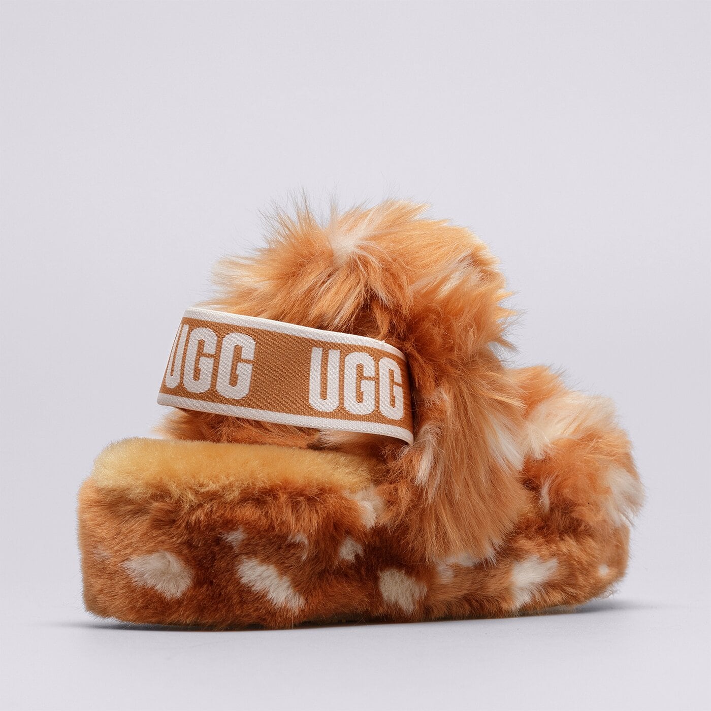 Дамски чехли и сандали UGG OH YEAH SPOTS 1118165-natural цвят бежов