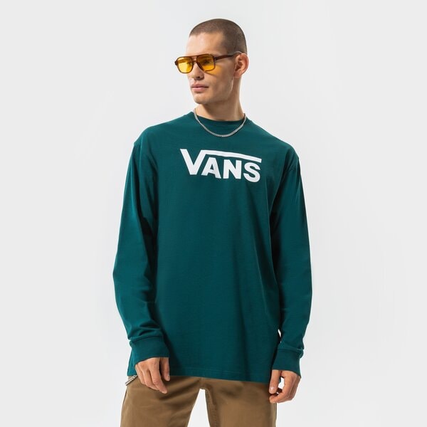 Мъжка тениска VANS ТЕНИСКА VANS CLASSIC LS vn000k6hy8m1 цвят зелен