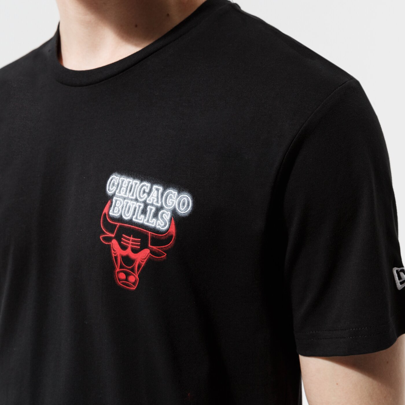 Мъжка тениска NEW ERA ТЕНИСКА NBA NEON TEE CHIBUL BLK 12827212 цвят черен