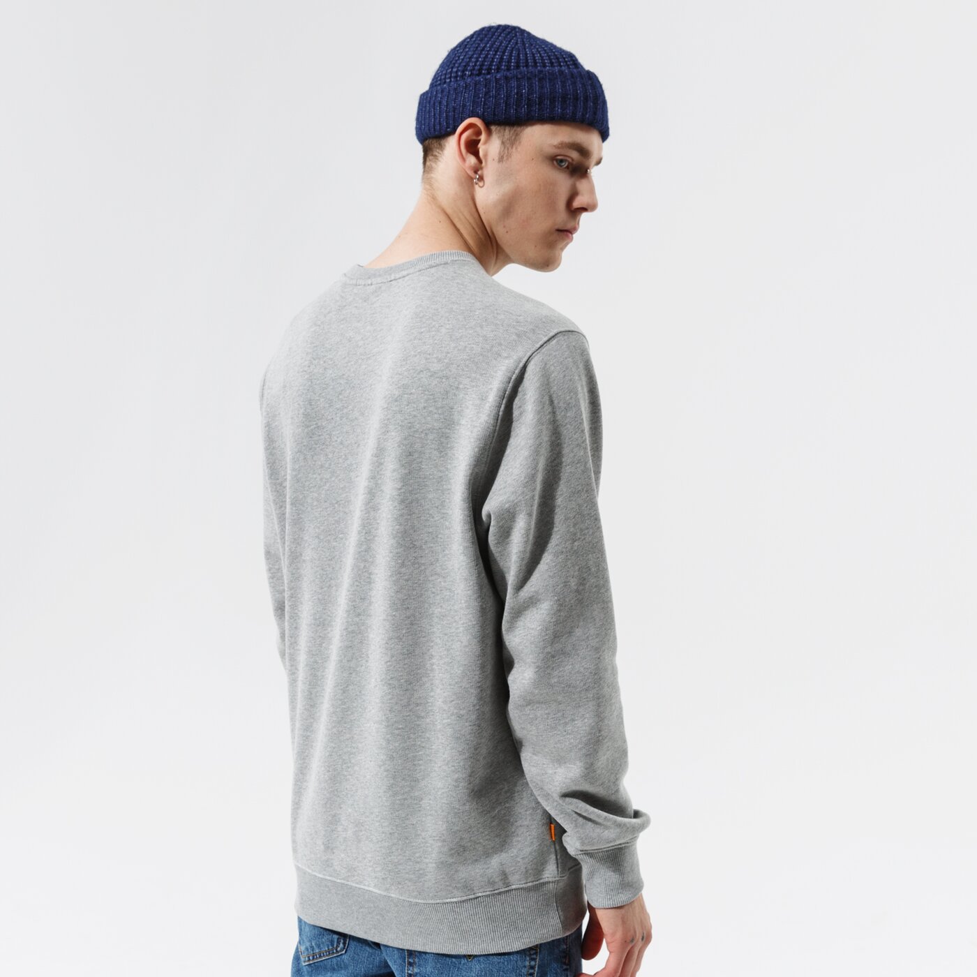 Мъжки суичър TIMBERLAND СУИТЧЪР TREE LOGO CREW MEDIUM GREY HEATHER tb0a5pj80521 цвят сив