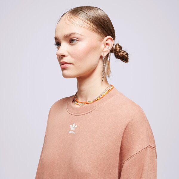 Дамски суичър ADIDAS СУИТЧЪР ESS SWEATER ic1822 цвят розов
