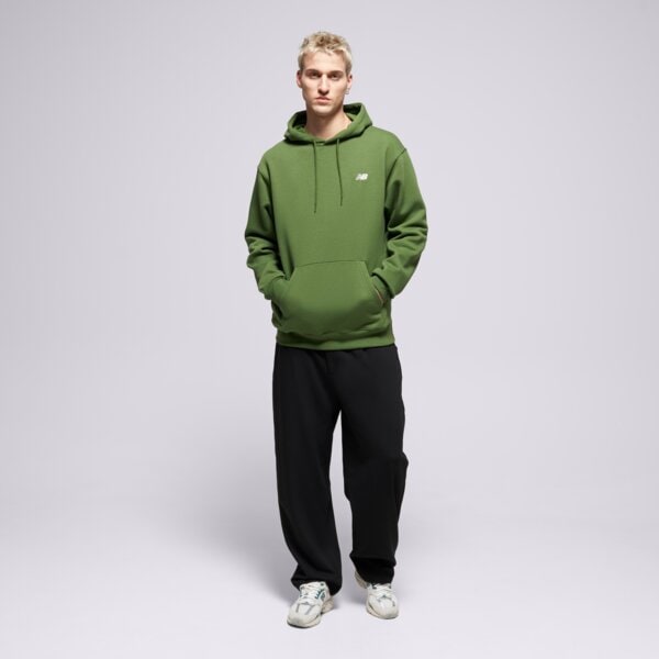 Мъжки суичър NEW BALANCE СУИТЧЪР С КАЧУЛКА SPORT ESSENTIALS FLEECE HOODIE mt41511dae цвят зелен