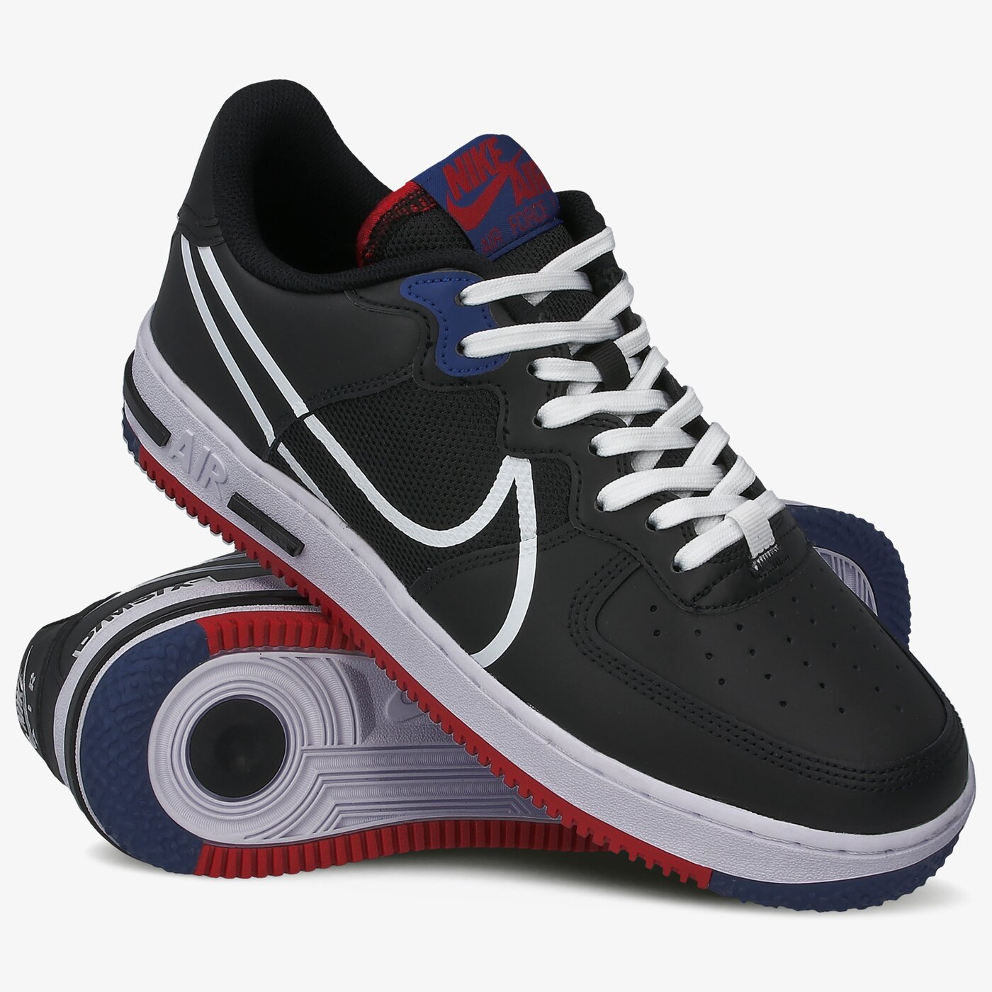 Мъжки маратонки NIKE AIR FORCE 1 REACT ct1020-001 цвят черен