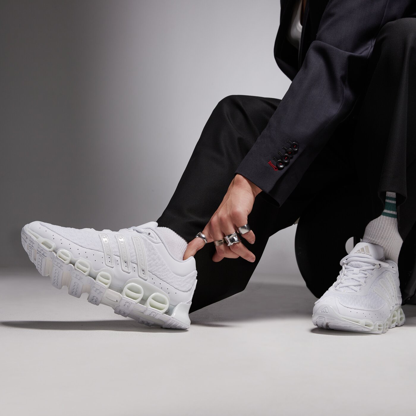 Мъжки маратонки ADIDAS MEGARIDE jh5523 цвят бял