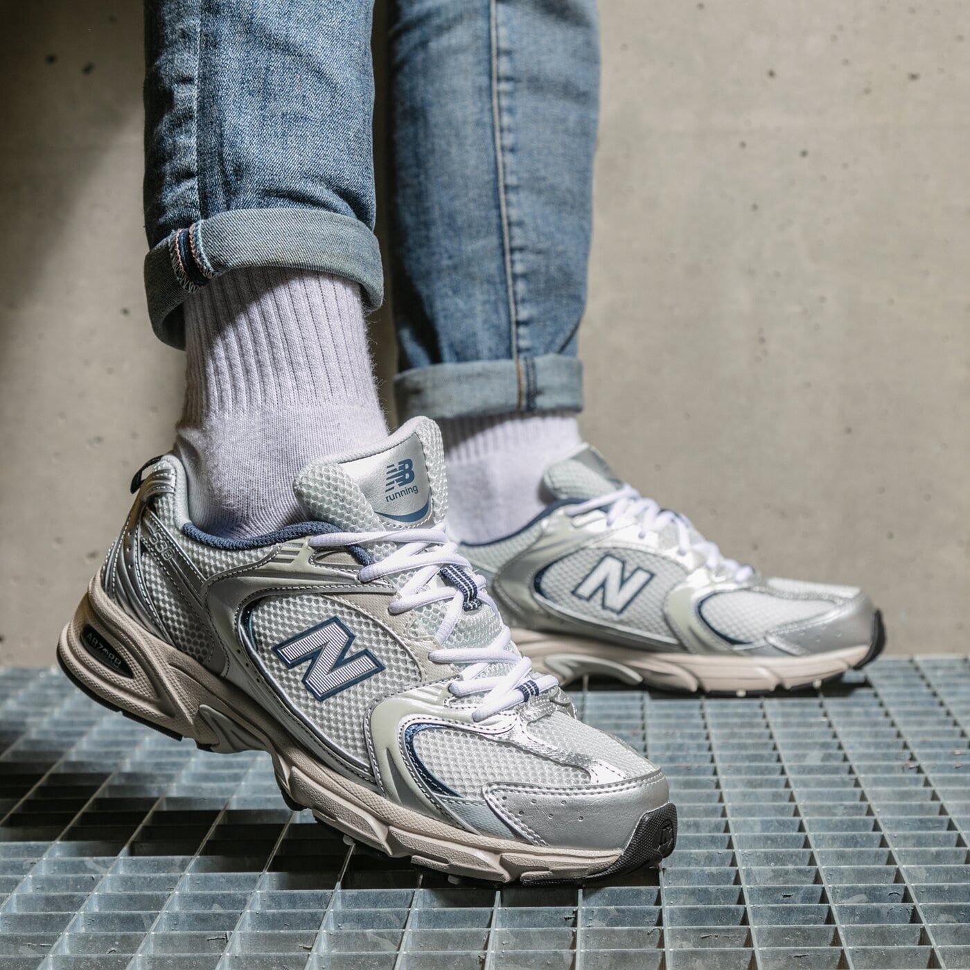 NEW BALANCE 530 MR530KA Мъжки Цвят сив Модни Маратонки Обувки New ...