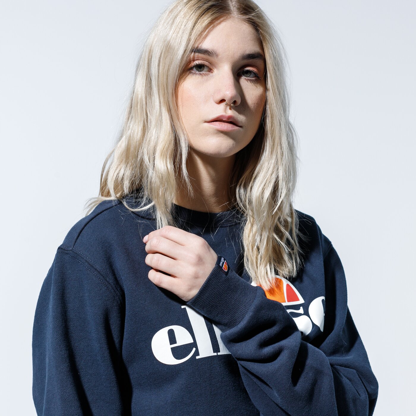 Дамски суичър ELLESSE СУИТЧЪР AGATA NAVY sgs03238429 цвят тъмносин