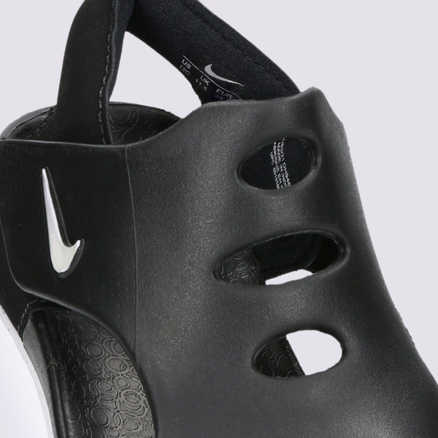 Детски чехли и сандали NIKE SUNRAY PROTECT 3 dh9462-001 цвят черен