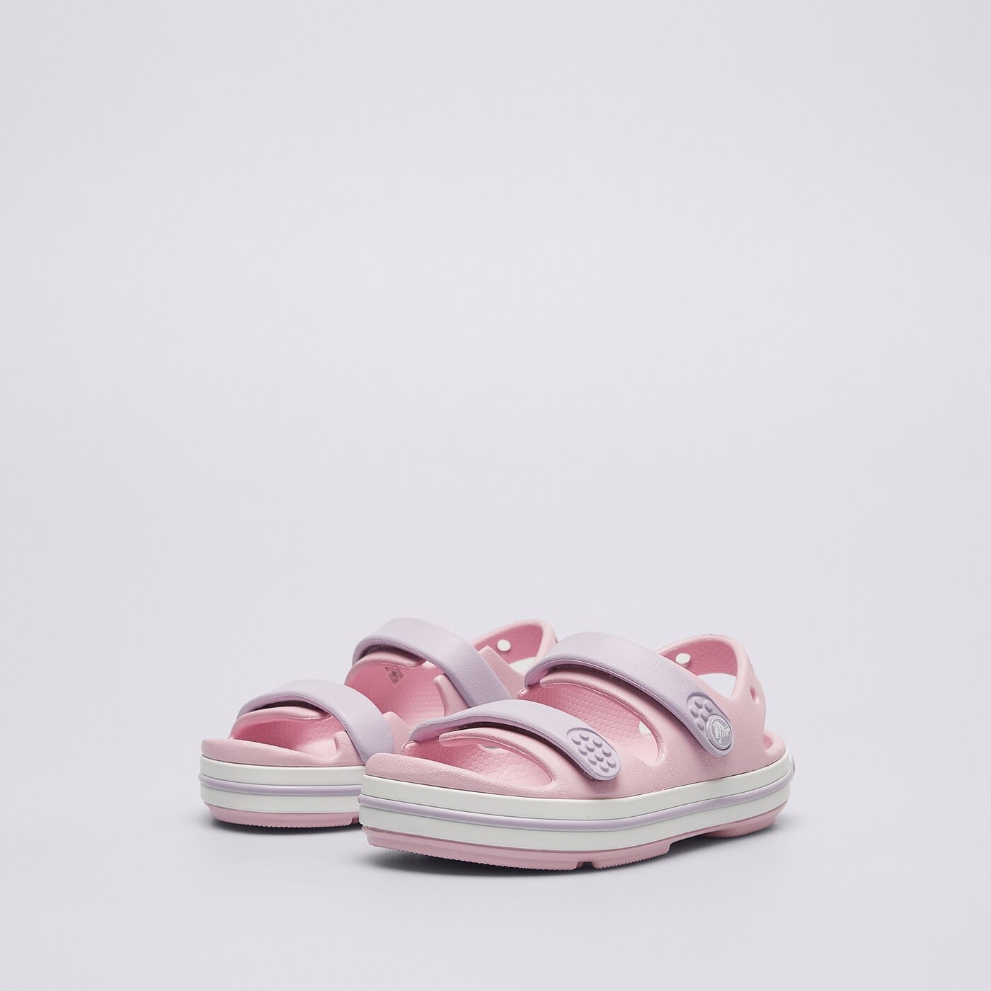 Детски чехли и сандали CROCS CROCBAND CRUISER SANDAL T 209424-84i цвят розов