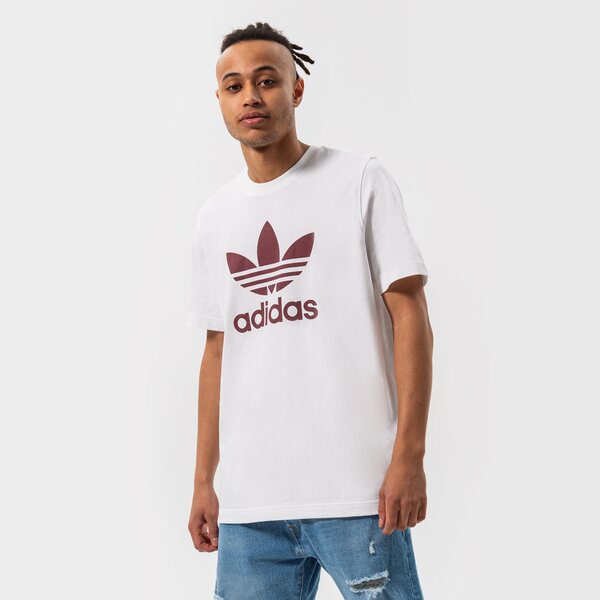 Мъжка тениска ADIDAS ТЕНИСКА TREFOIL he9514 цвят бял