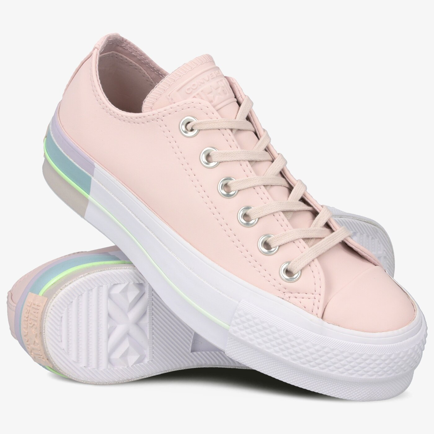 Дамски маратонки CONVERSE CHUCK TAYLOR ALL STAR LIFT 566250c цвят розов