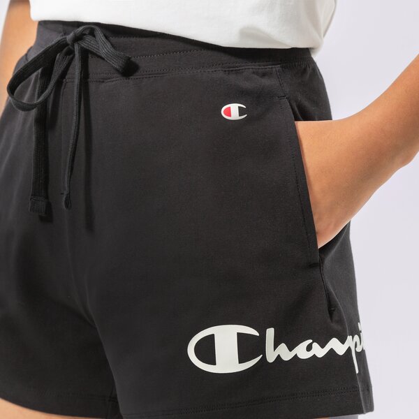 Дамски къси панталони CHAMPION ШОРТИ SHORTS 114906kk001 цвят черен