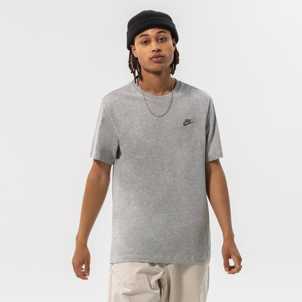 Мъжка тениска NIKE ТЕНИСКА M NSW CLUB TEE SUST dr7923-050 цвят сив