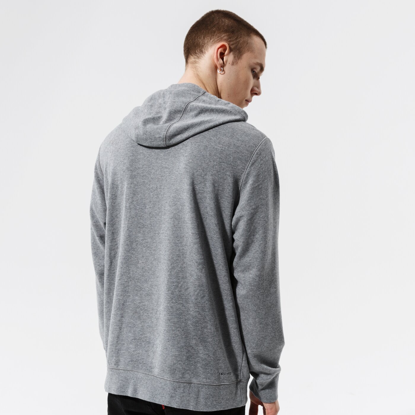 Мъжки суичър JORDAN СУИТЧЪР С КАЧУЛКА M J DF AIR FLC PO  da9860-091 цвят сив