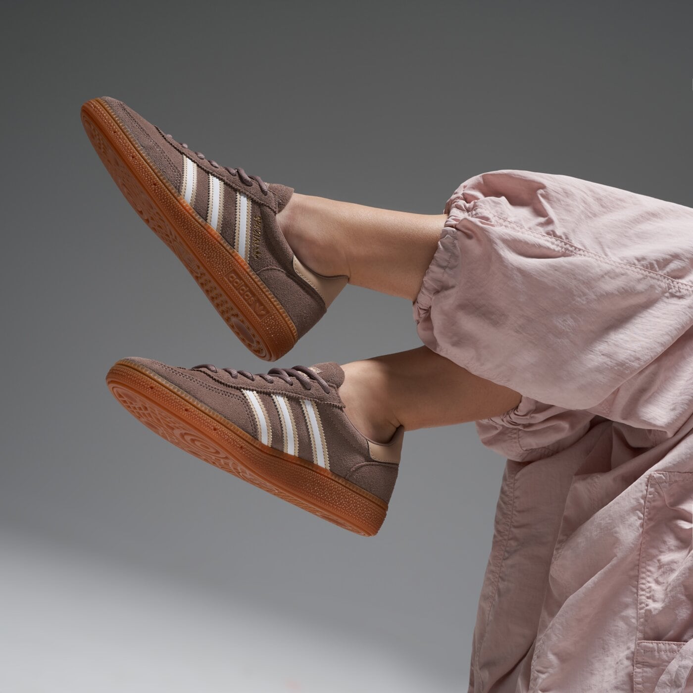 Детски маратонки ADIDAS HANDBALL SPEZIAL J ji0453 цвят кафяв