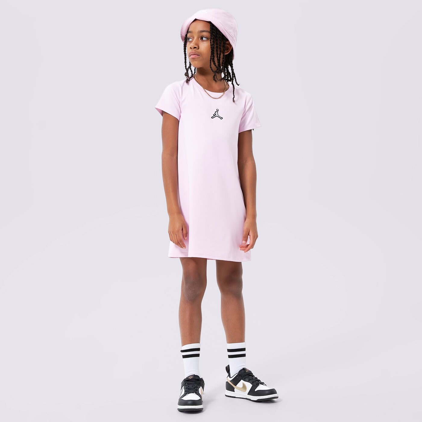  JORDAN РОКЛЯ ESSENTIALS АНЦУГS GIRL 45b809-a9y цвят розов