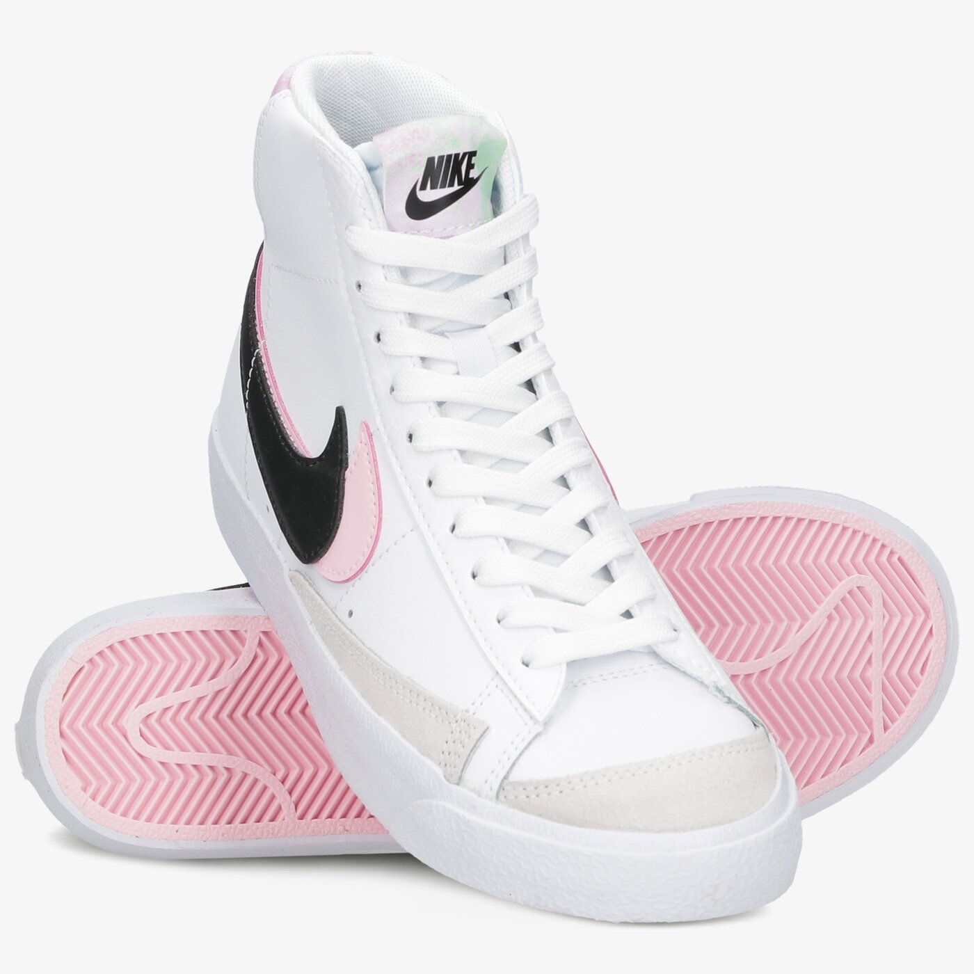 Детски маратонки NIKE BLAZER MID '77 SE dd1847-101 цвят бял